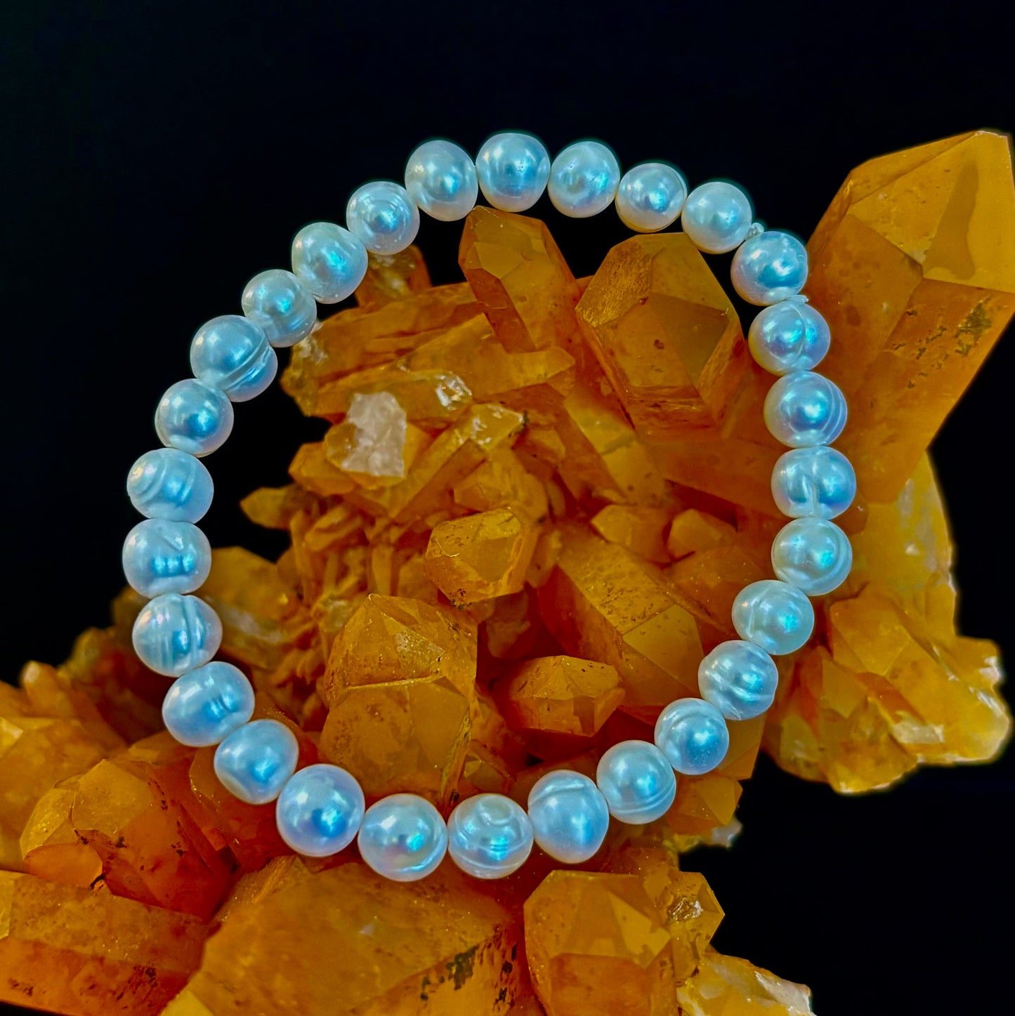 Luminous Grace Freshwater Pearl Bracelet