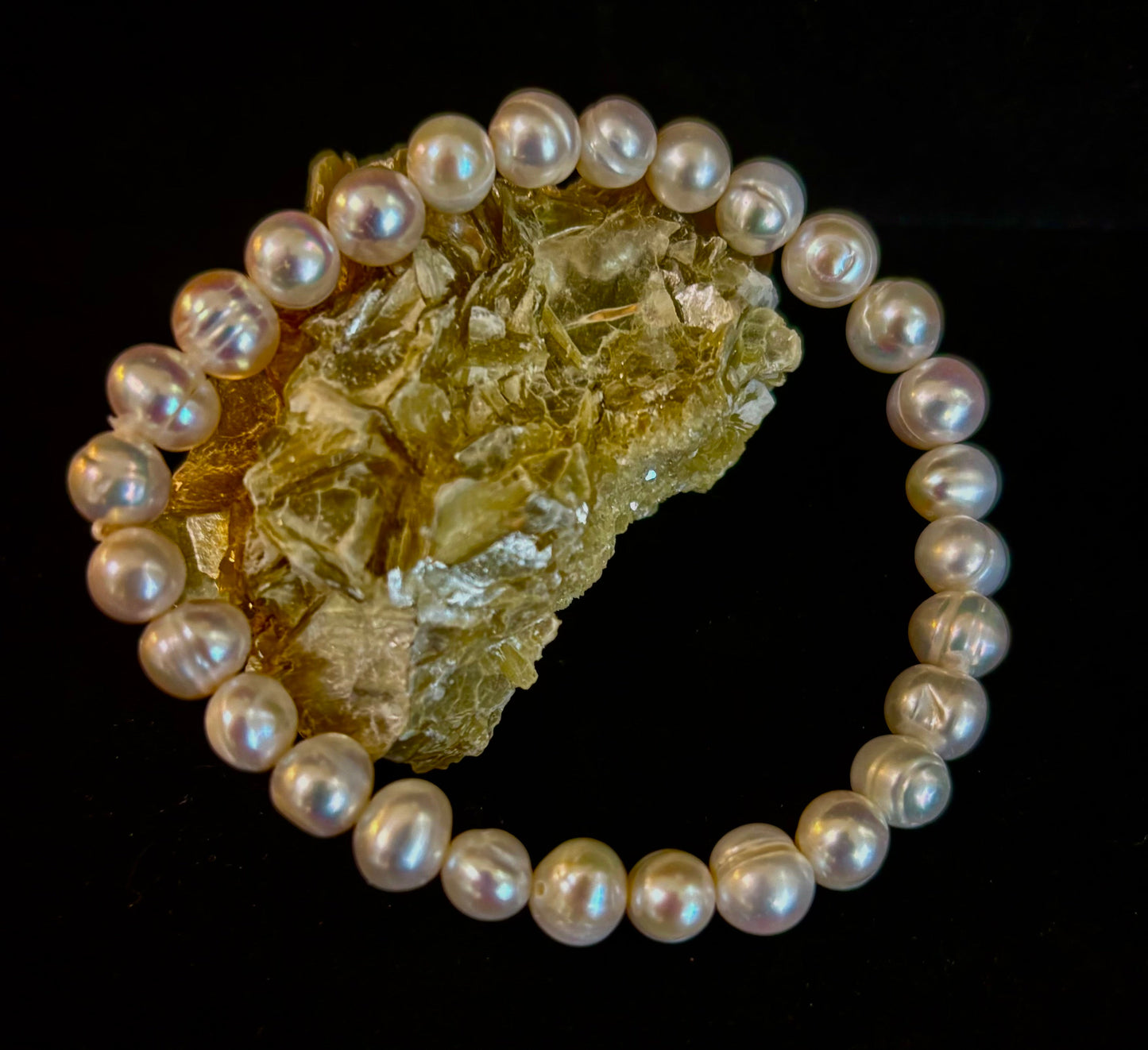 Luminous Grace Freshwater Pearl Bracelet