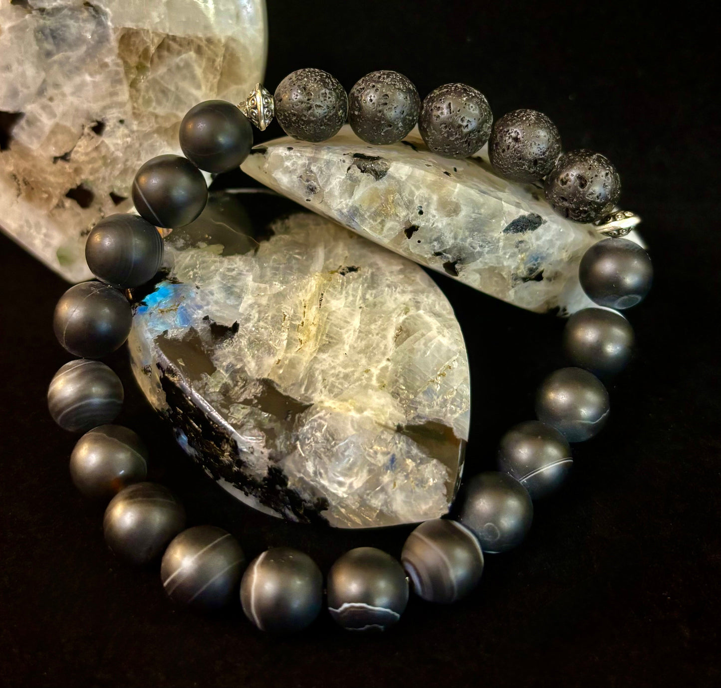 Grounded Energy Sardonyx Diffuser Bracelet