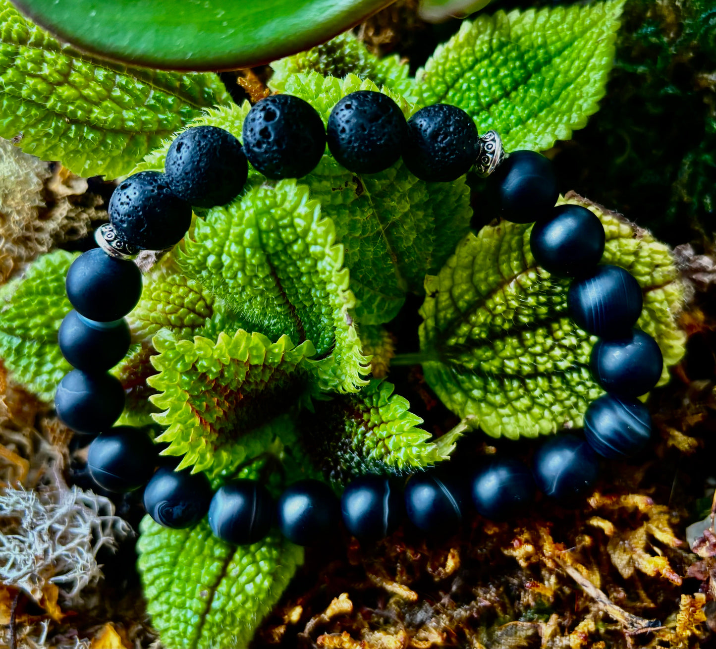 Grounded Energy Sardonyx Diffuser Bracelet