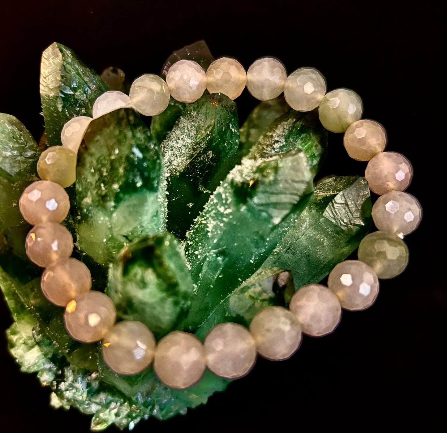 Harmony Prosperity Xiuyan Jade Bracelet