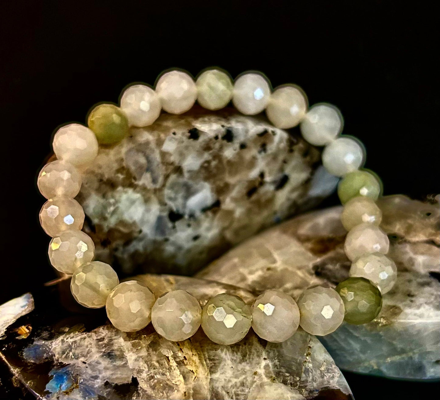 Harmony Prosperity Xiuyan Jade Bracelet