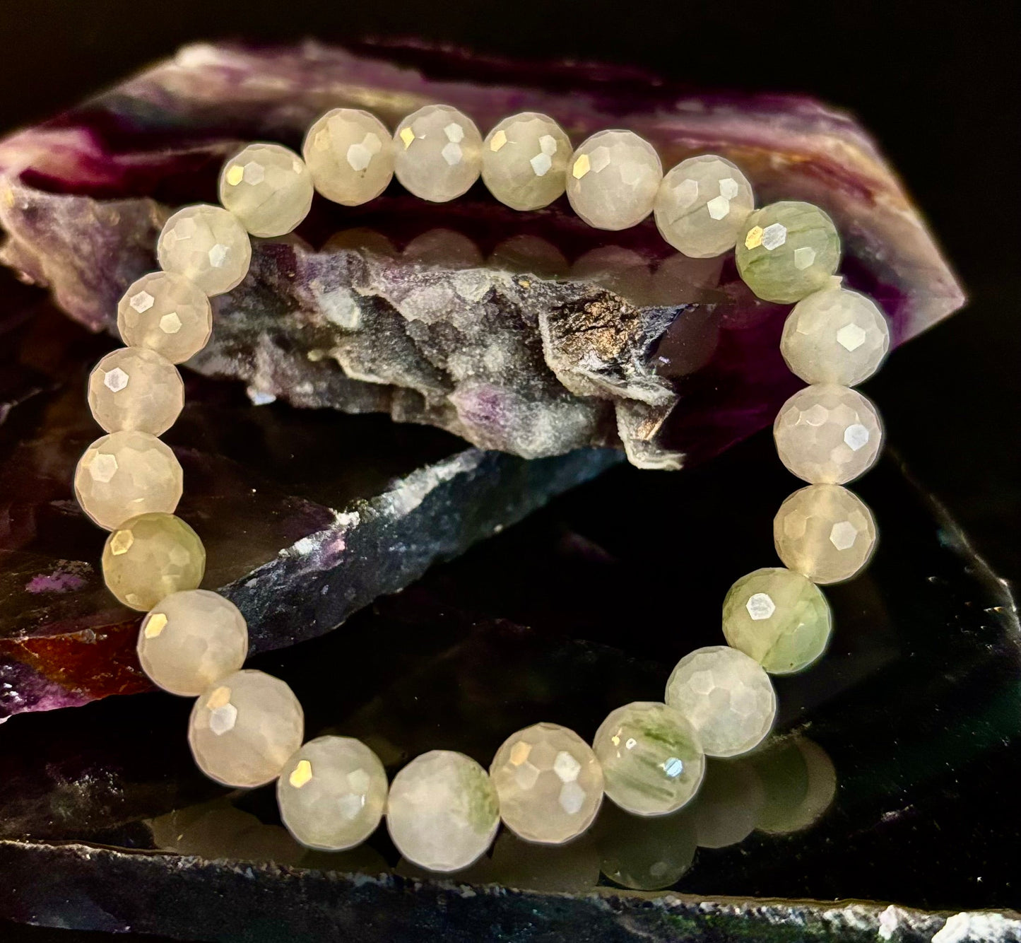 Harmony Prosperity Xiuyan Jade Bracelet