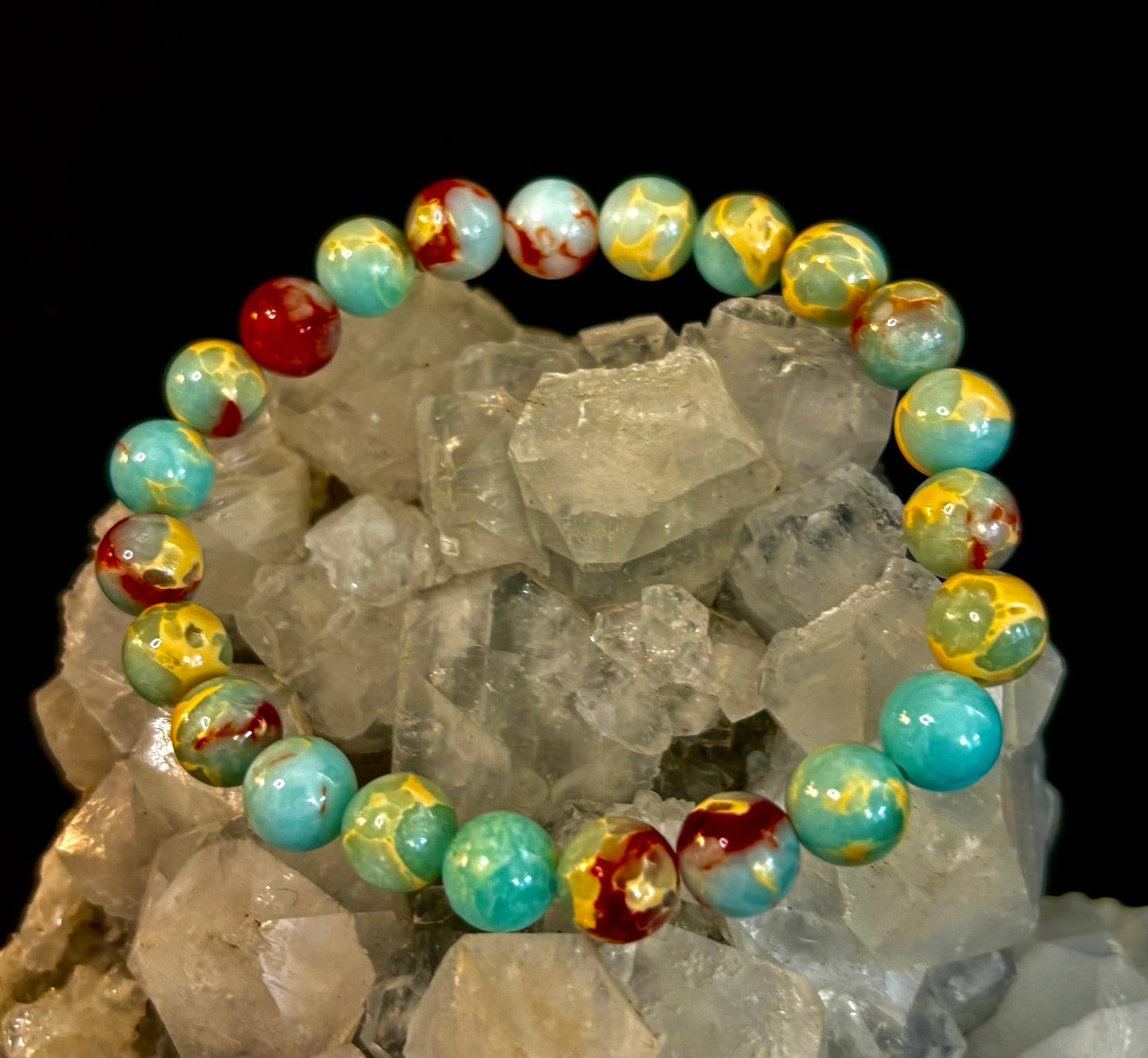 Transformation Energy Snake Skin Jasper Bracelet