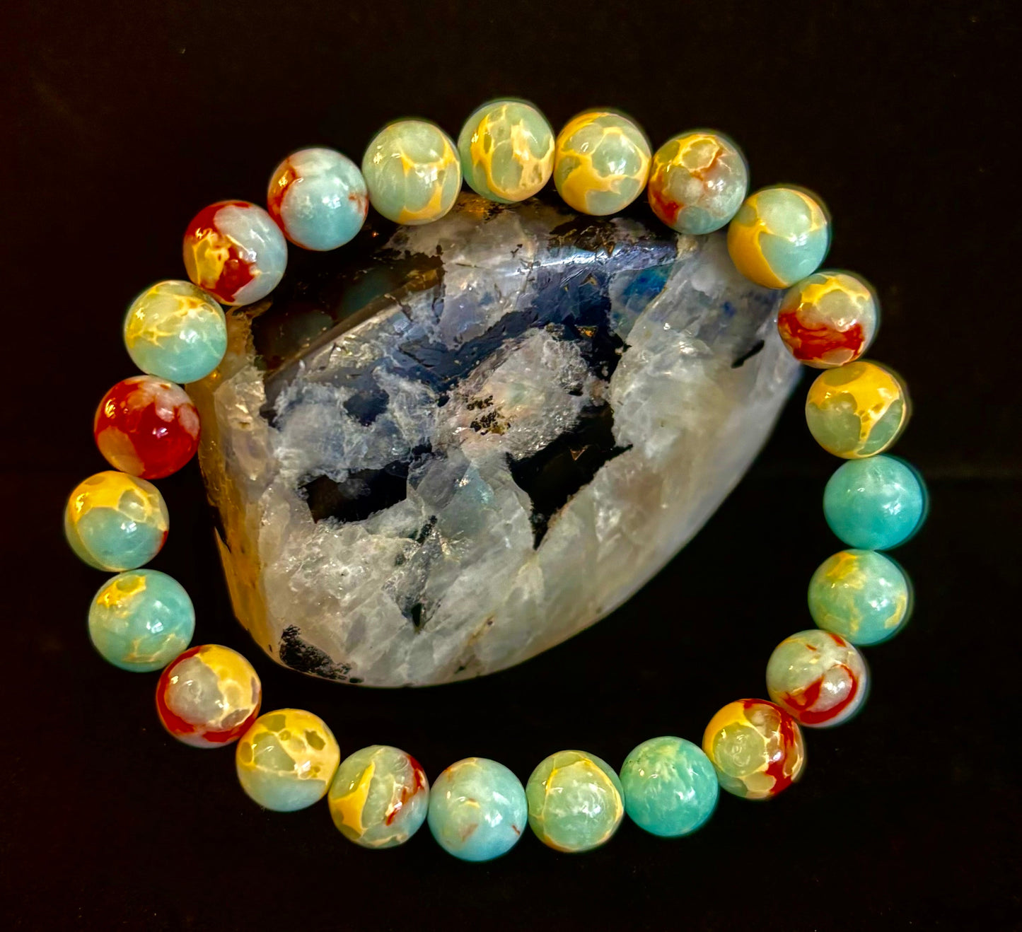 Transformation Energy Snake Skin Jasper Bracelet