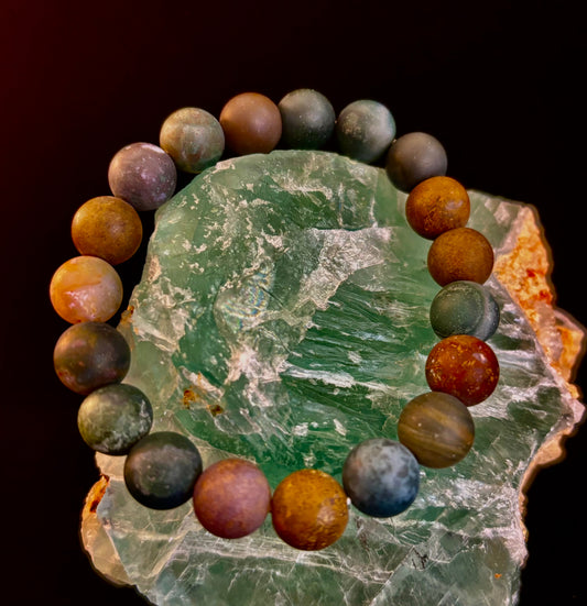Grounded Strength Fancy Jasper Bracelet