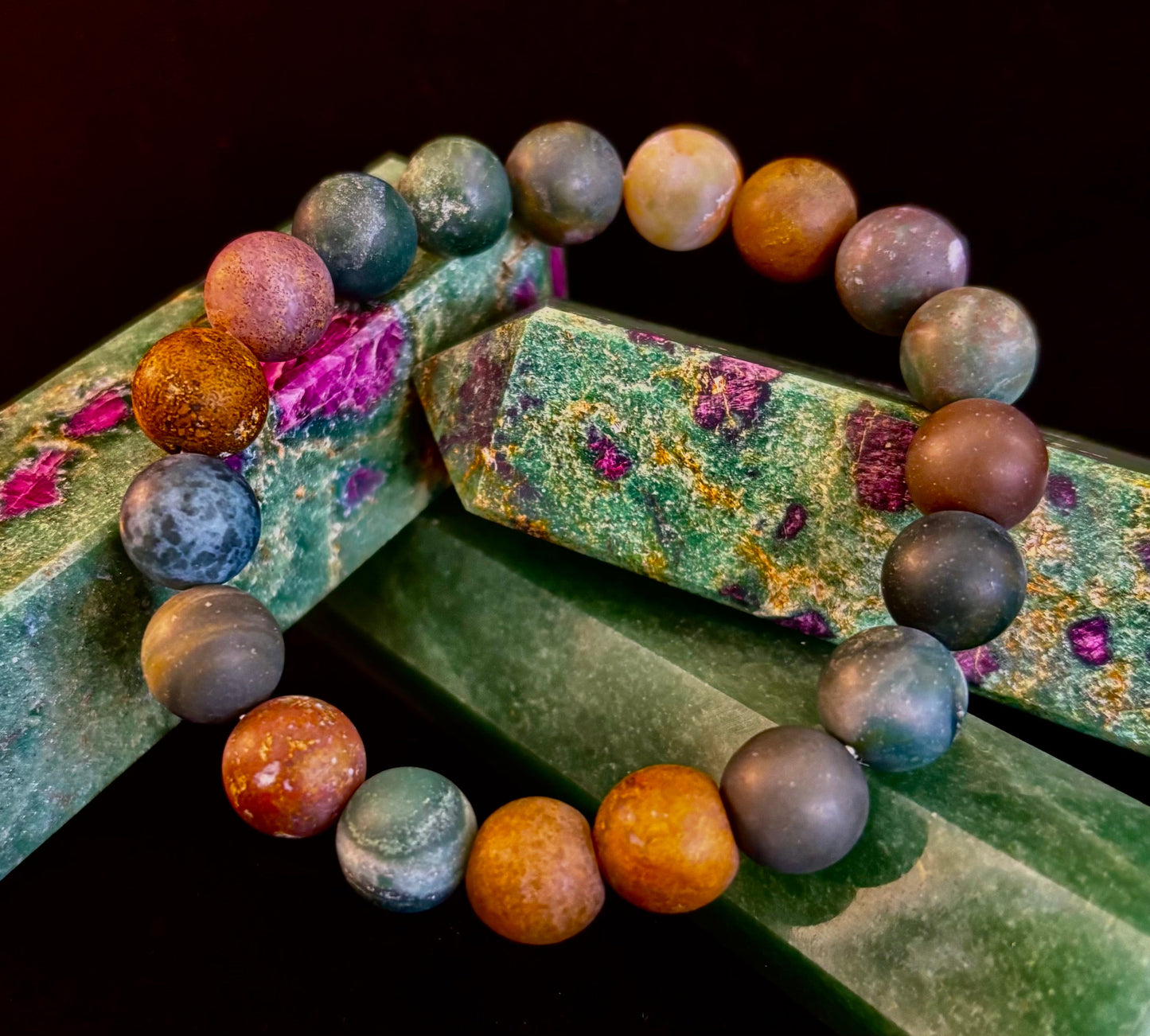 Grounded Strength Fancy Jasper Bracelet