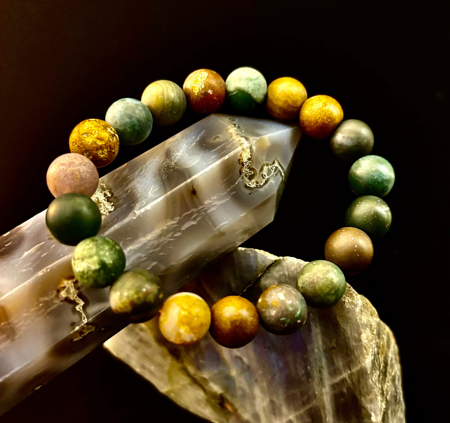 Grounded Strength Fancy Jasper Bracelet