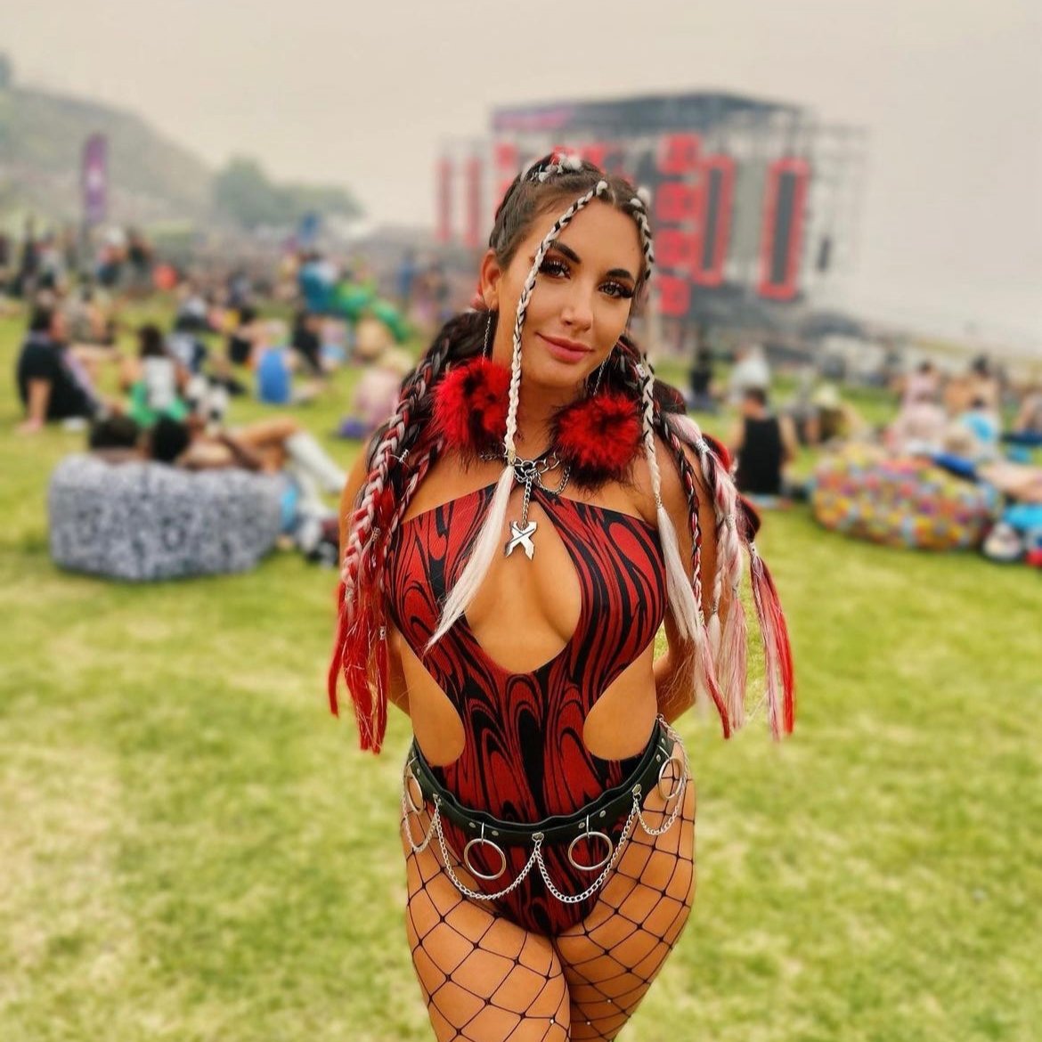 Enter the Voyd Crossed Body Suit