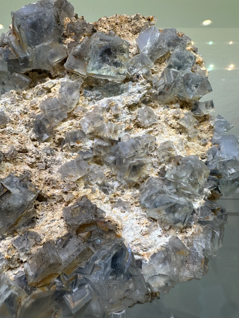 Blue Fluorite on Matrix 1.8 kg