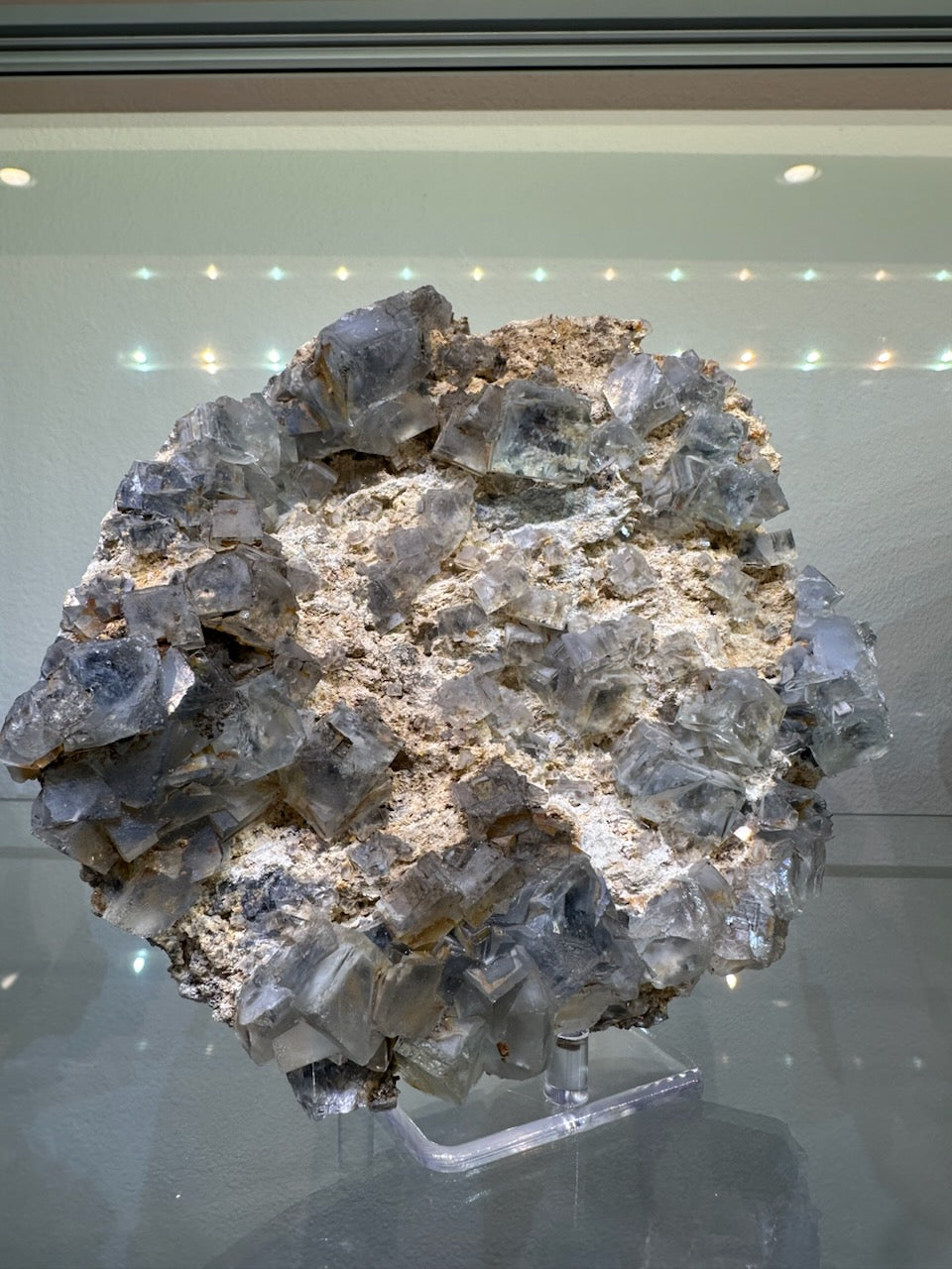 Blue Fluorite on Matrix 1.8 kg