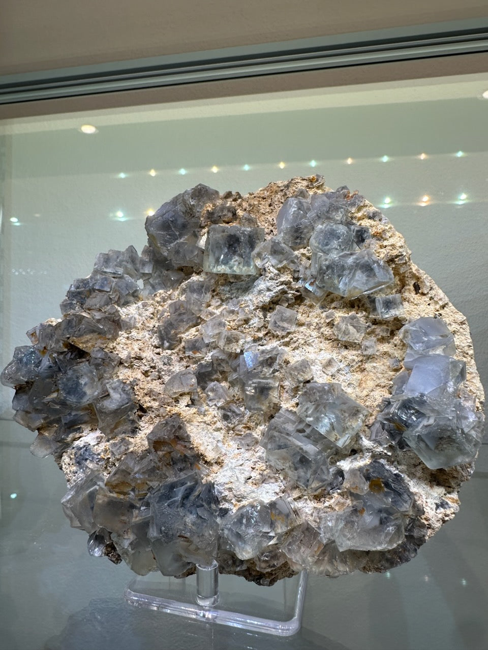 Blue Fluorite on Matrix 1.8 kg
