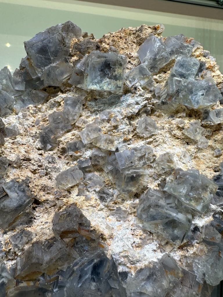 Blue Fluorite on Matrix 1.8 kg