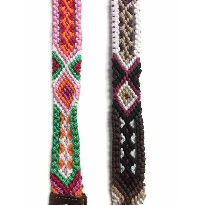 Artisanal Handmade Frienship Macrame Dog Leash - Mexico