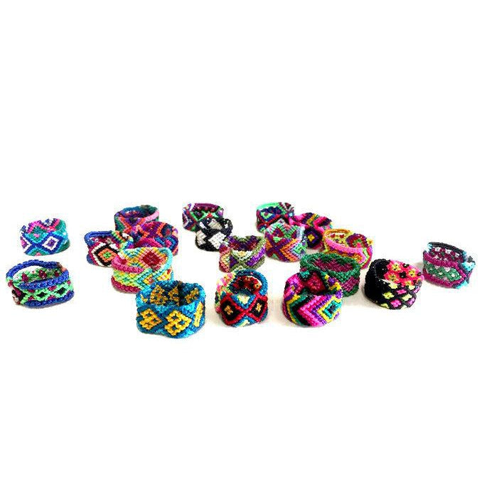 Friendship Ring | Handmade Fair Trade Macramé Ring from Mexico
