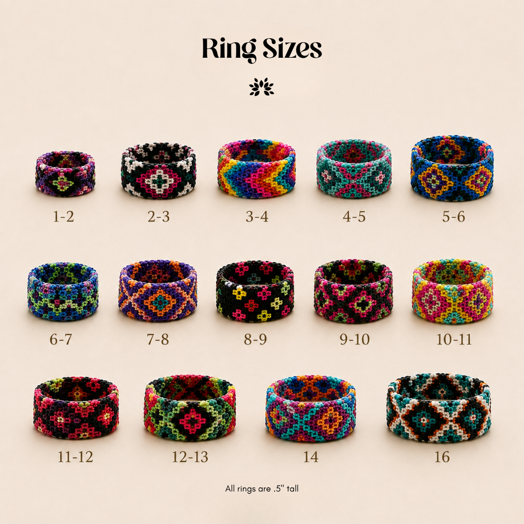 Friendship Ring | Handmade Fair Trade Macramé Ring from Mexico