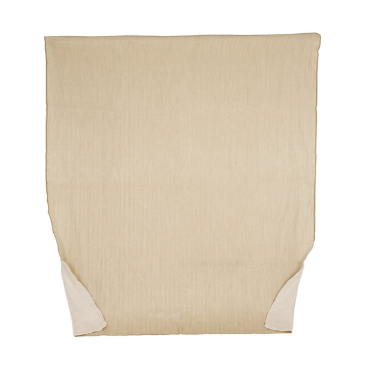 Reversible Alpaca Throw Blanket Handwoven From Ecuador - Natural Tobacco & White - Kani Collection