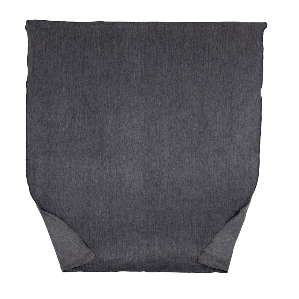 Reversible Alpaca Throw Blanket Handwoven From Ecuador - Storm Grays - Kani Collection
