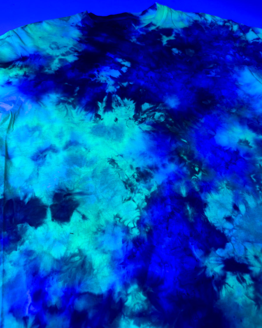 Ice-Dyed T-Shirt – Limelight (Fluorescent)
