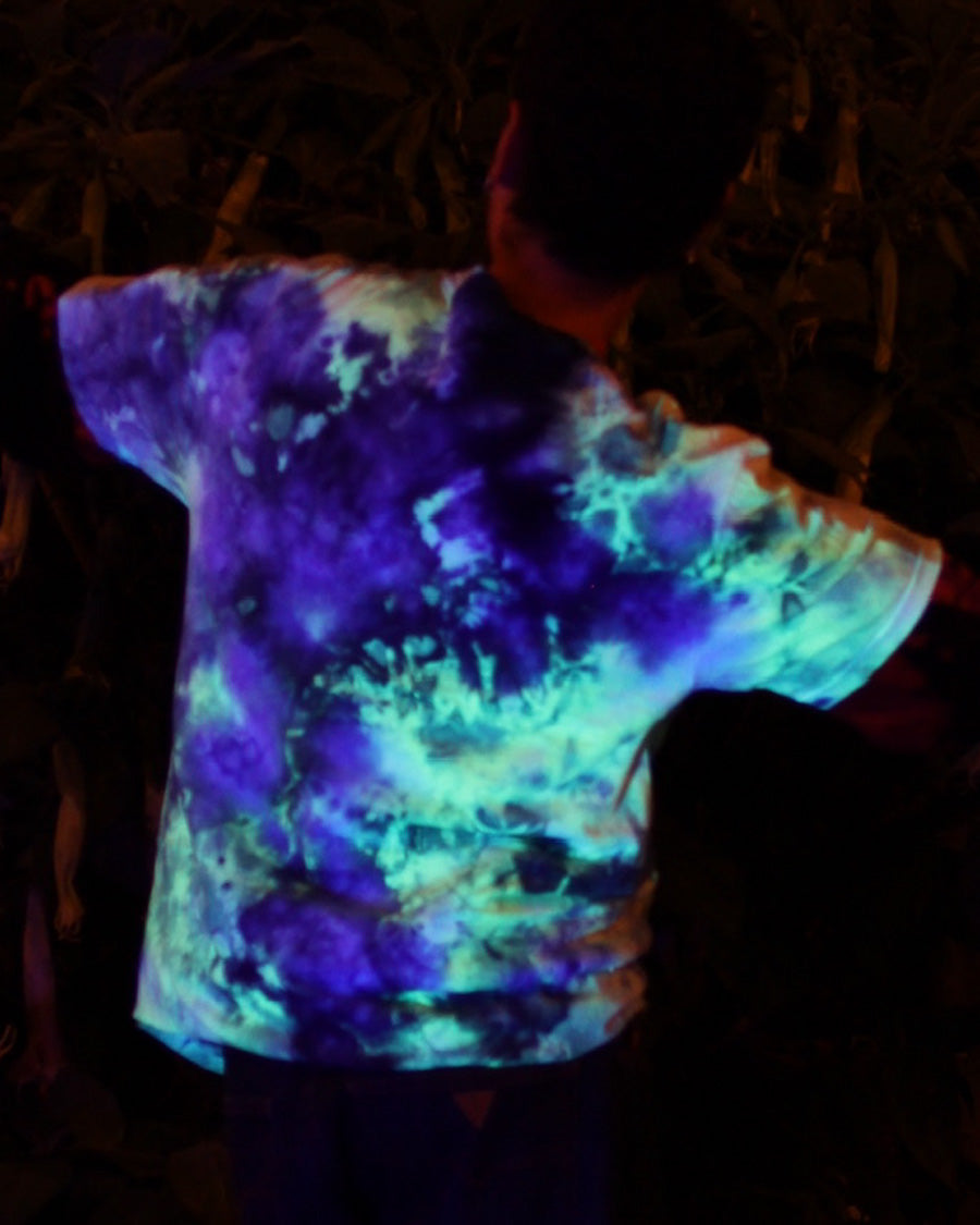 Ice-Dyed T-Shirt – Limelight (Fluorescent)