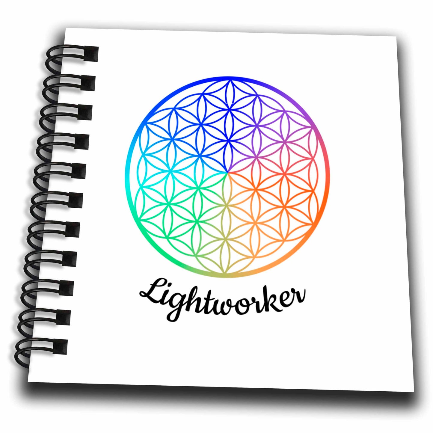 3dRose Sacred Geometry Universal Pattern Symbol Lightworker - Drawing Books (db_338285)