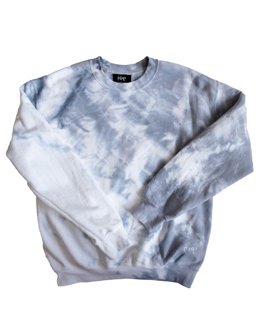 Hand-Dyed Sweatshirt – Morning Fog