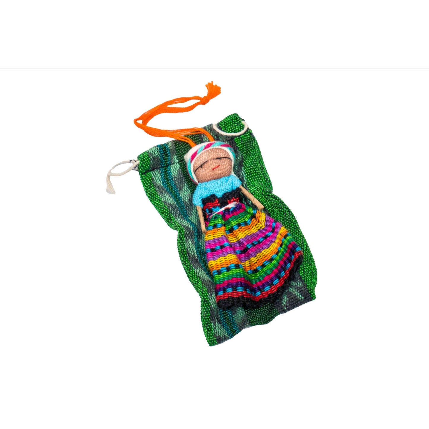 Worry Doll Ornament with Gift Bag + Story - Guatemala