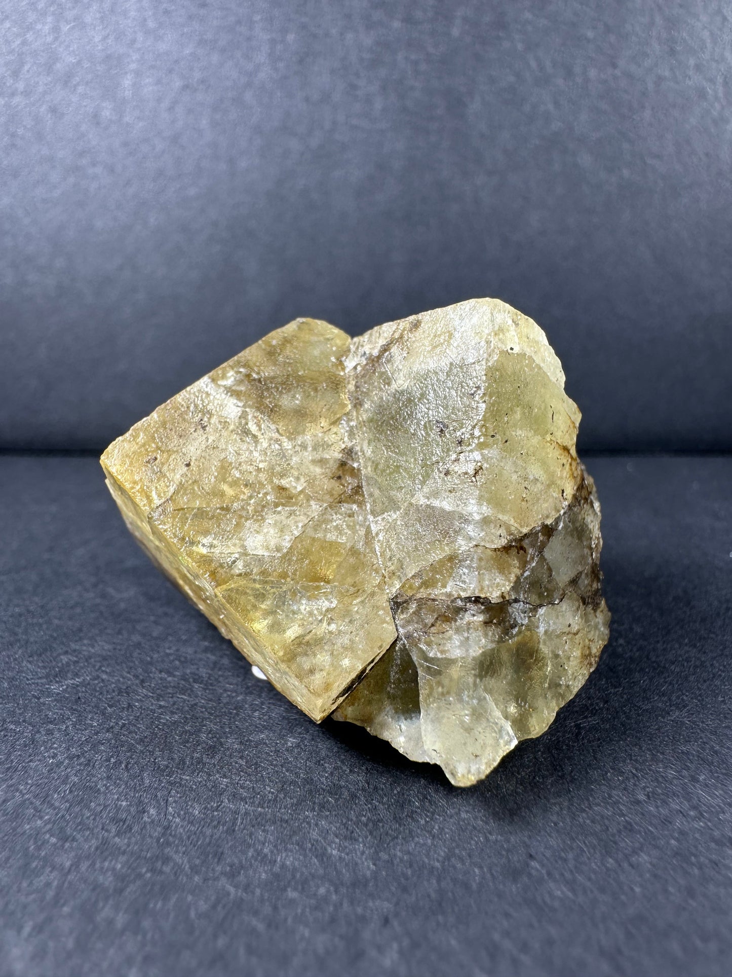 Yellow Cubic Fluorite Cluster