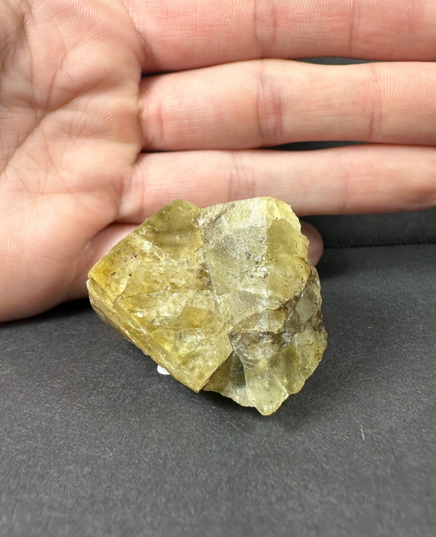 Yellow Cubic Fluorite Cluster
