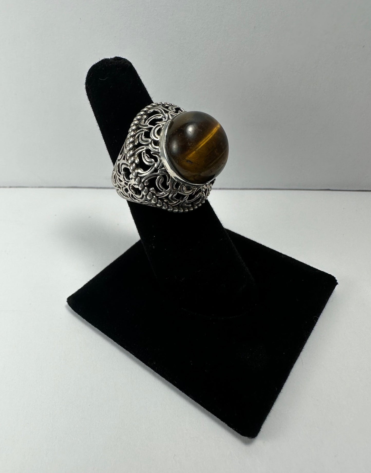 Tiger's Eye Ring - Size 5.5