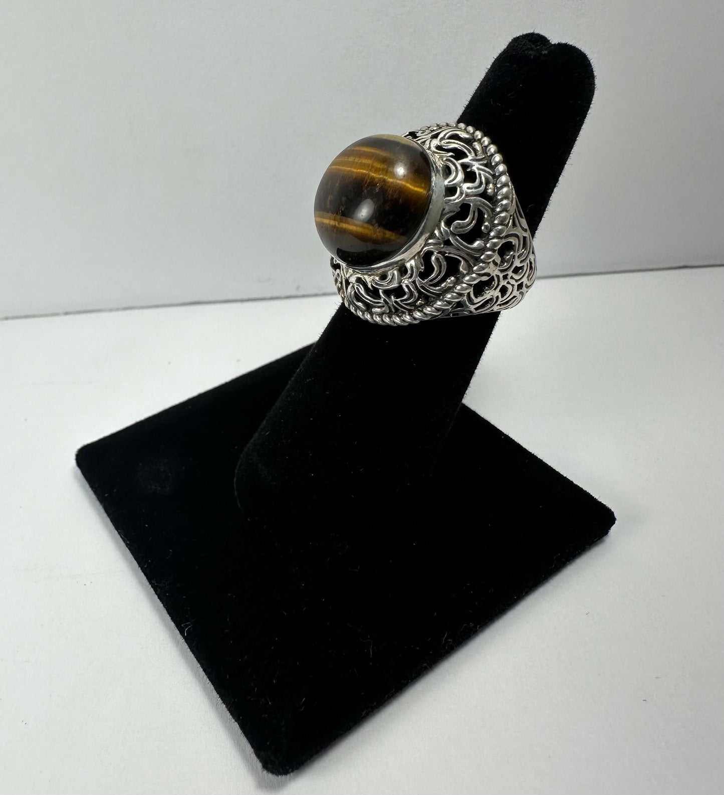Tiger's Eye Ring - Size 5.5