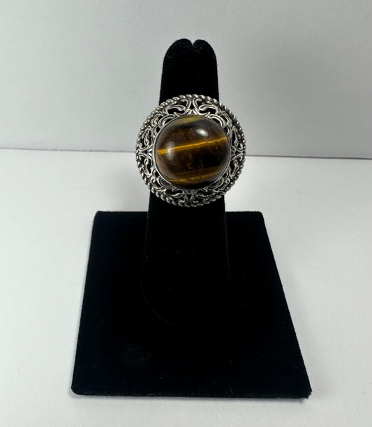 Tiger's Eye Ring - Size 5.5