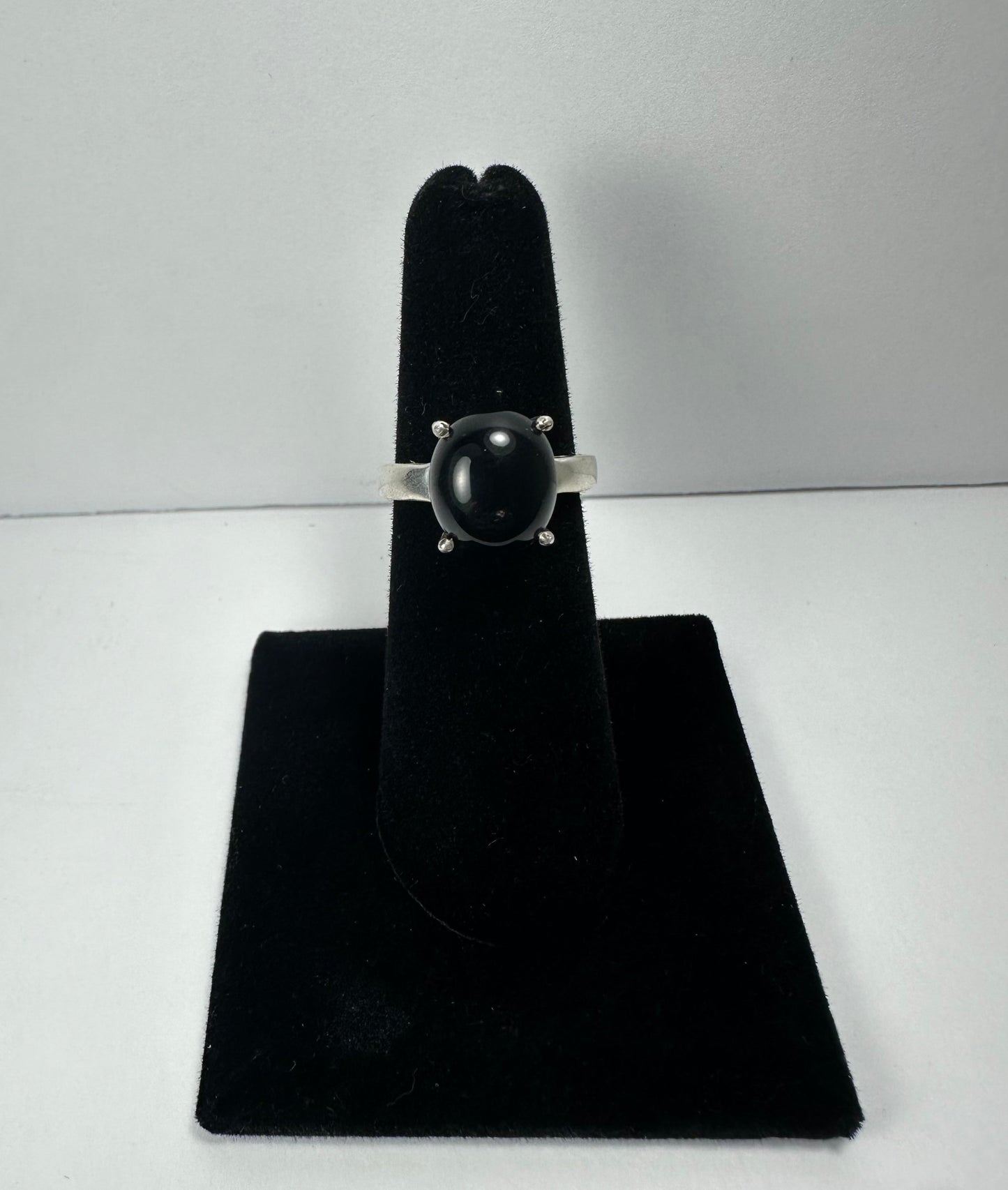 Black Onyx Ring - Size 6