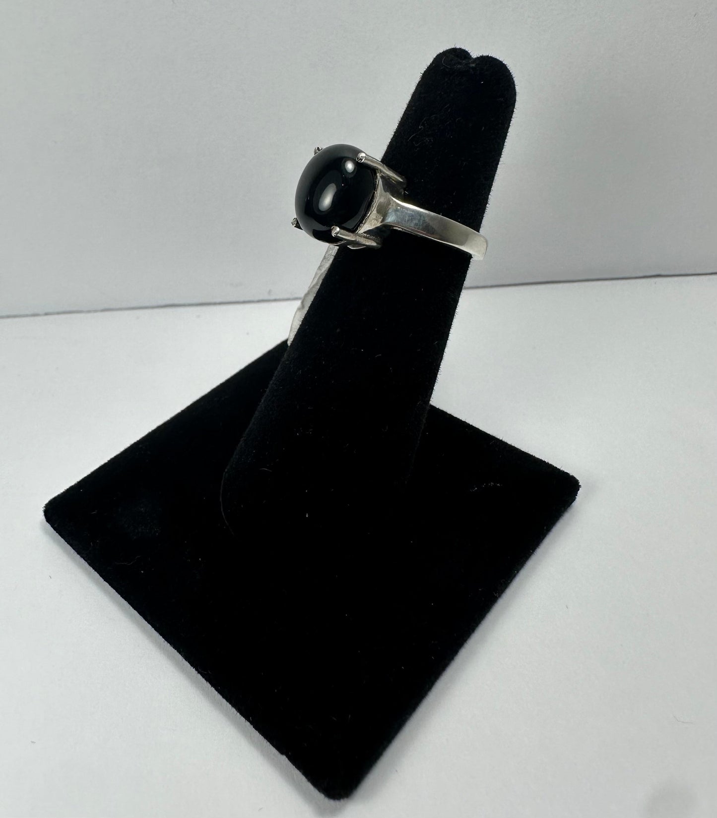 Black Onyx Ring - Size 6