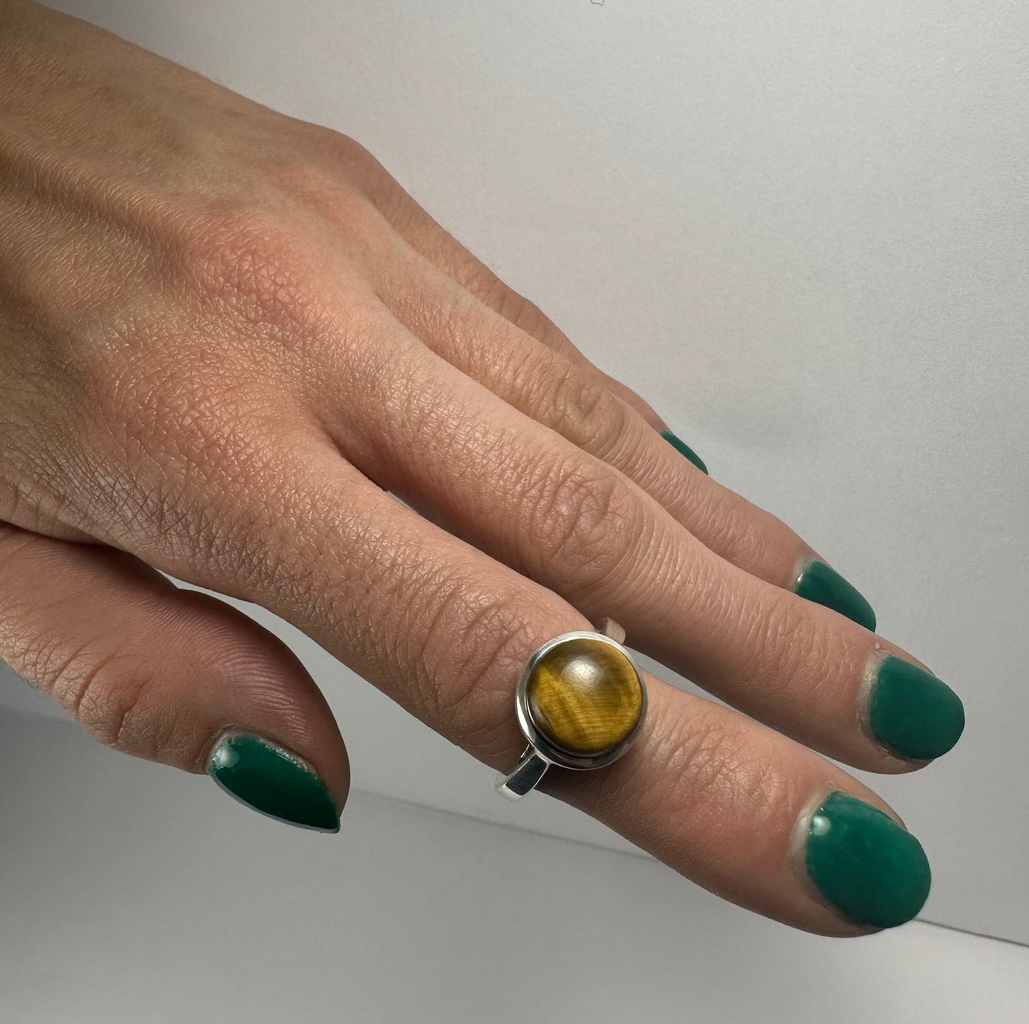 Tiger's Eye Ring - Size 5