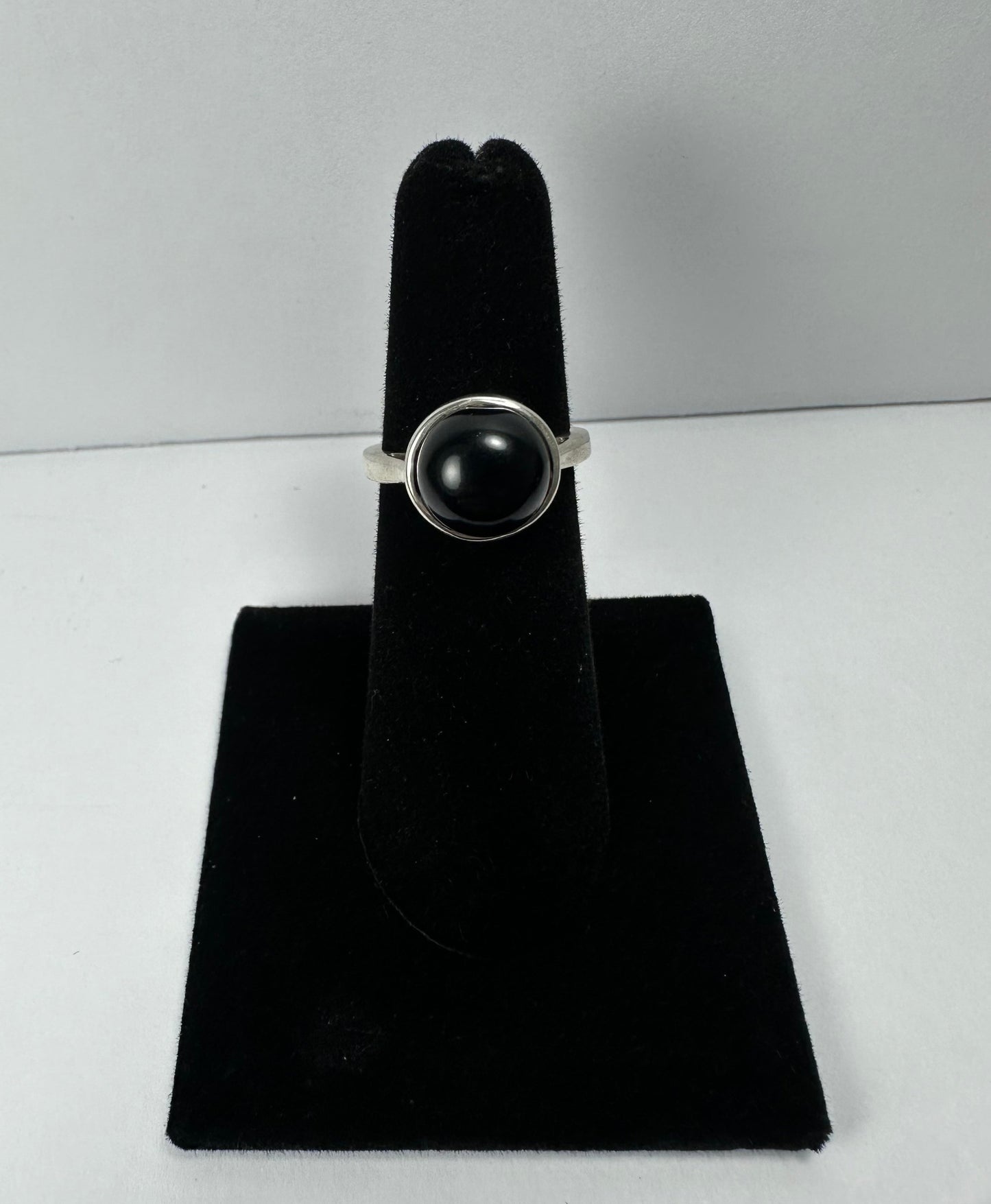 Black Onyx Ring - Size 5