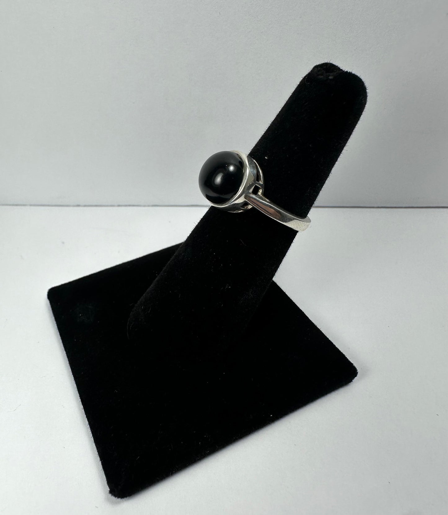 Black Onyx Ring - Size 5