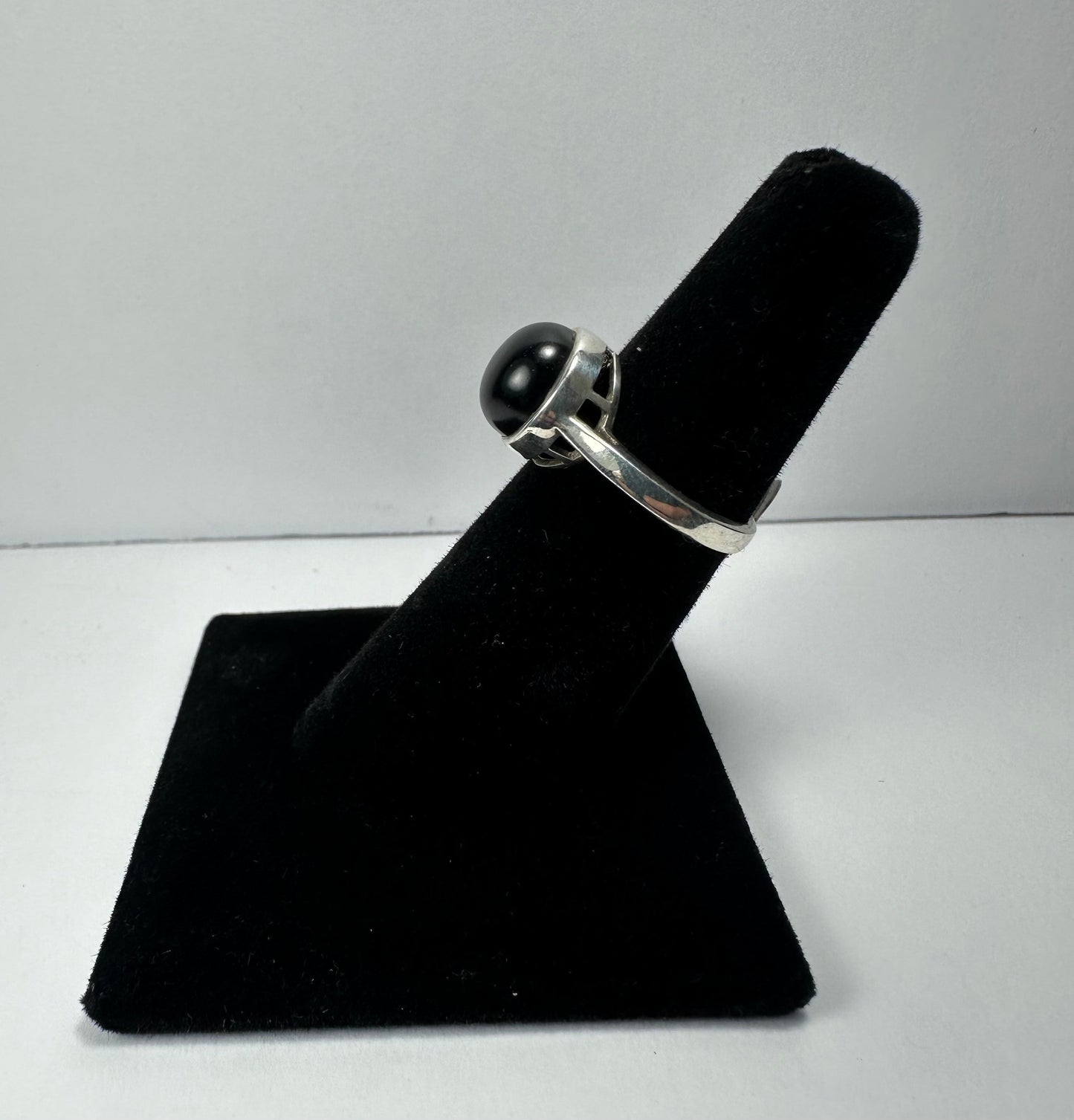 Black Onyx Ring - Size 5