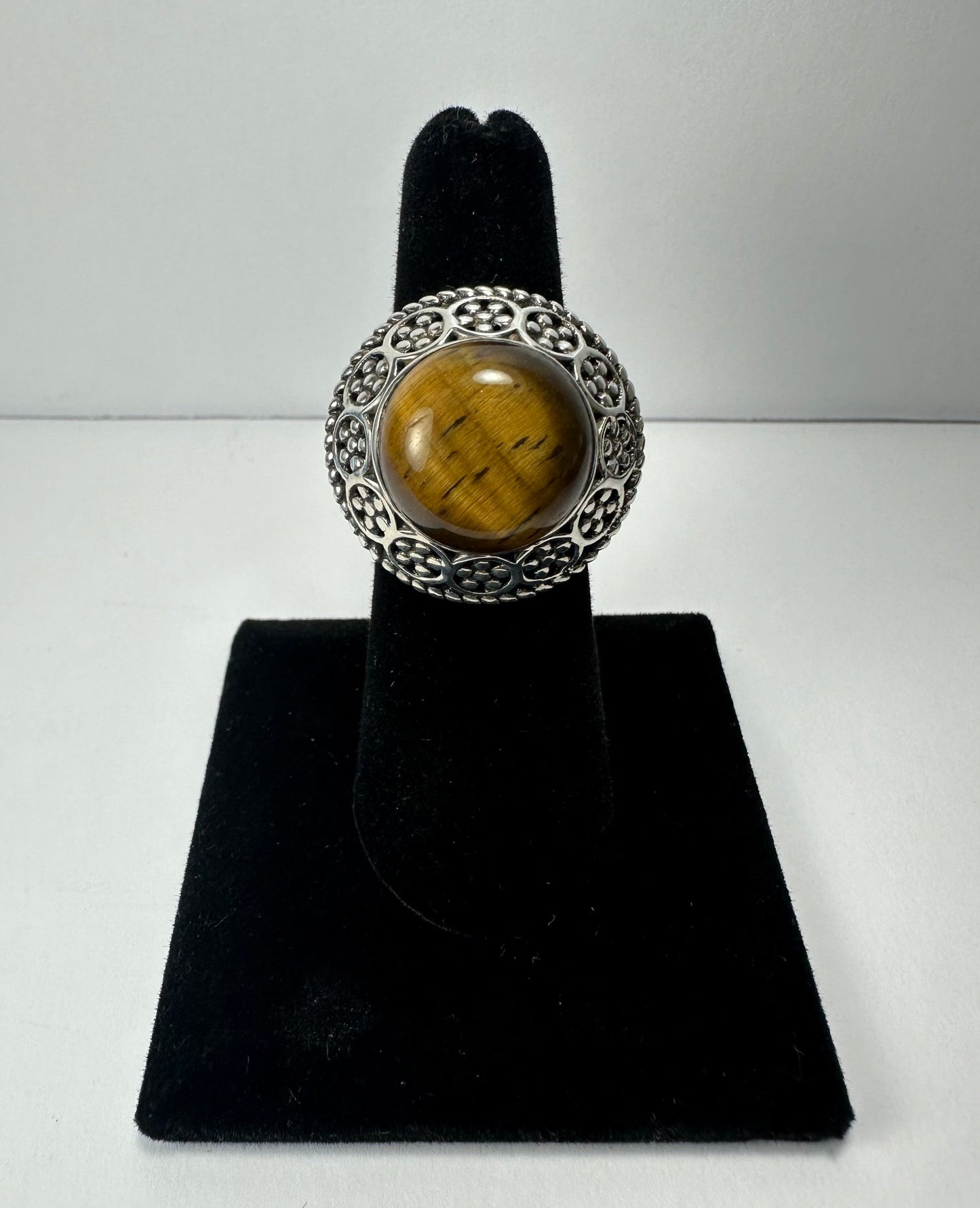 Tiger's Eye Ring - Size 6