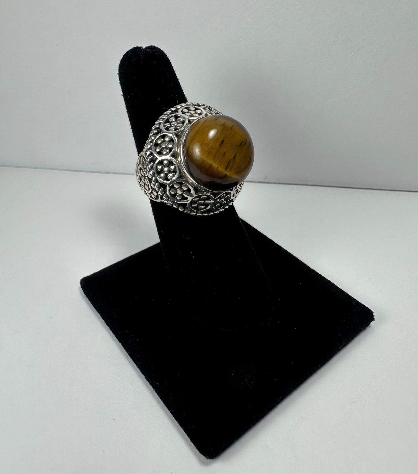 Tiger's Eye Ring - Size 6
