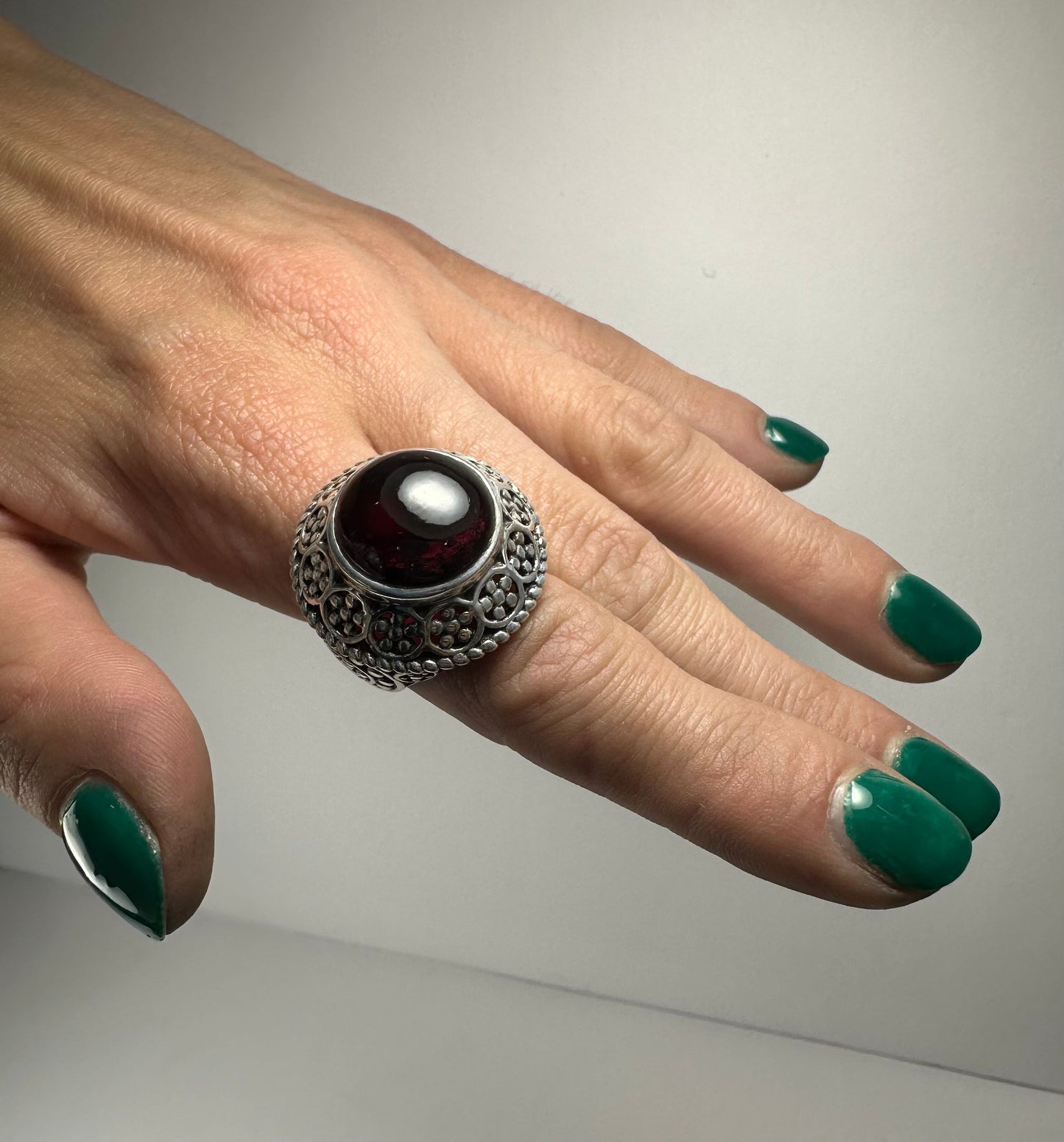 Garnet Ring - Size 6