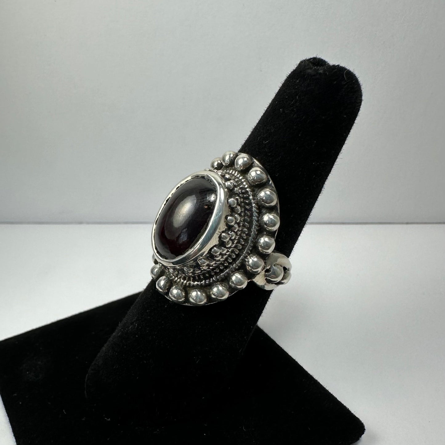 Garnet Ring - Size 6.5