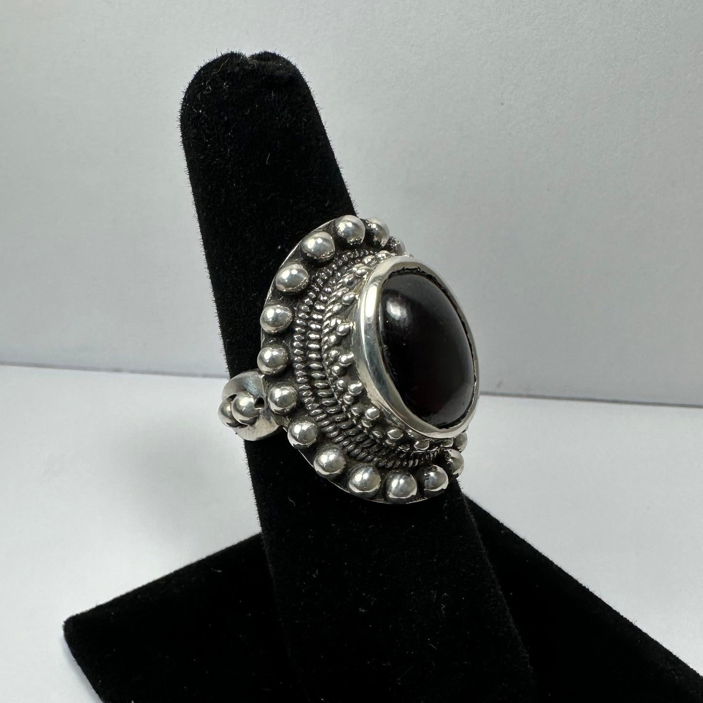 Garnet Ring - Size 6.5