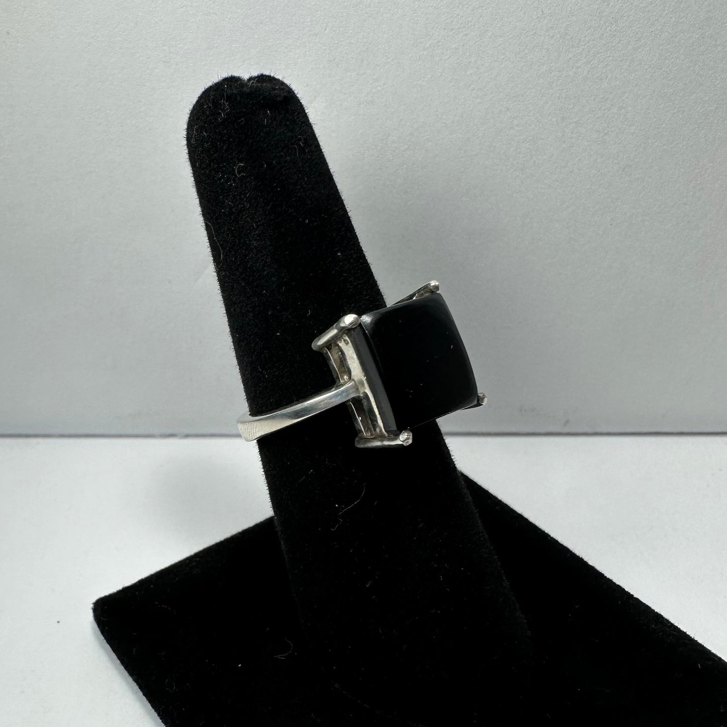 Black Onyx Ring - Size 6.5