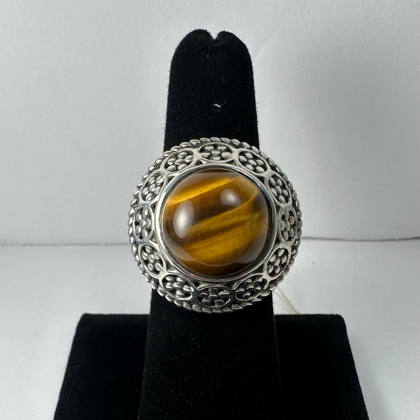 Tiger's Eye Ring - Size 6