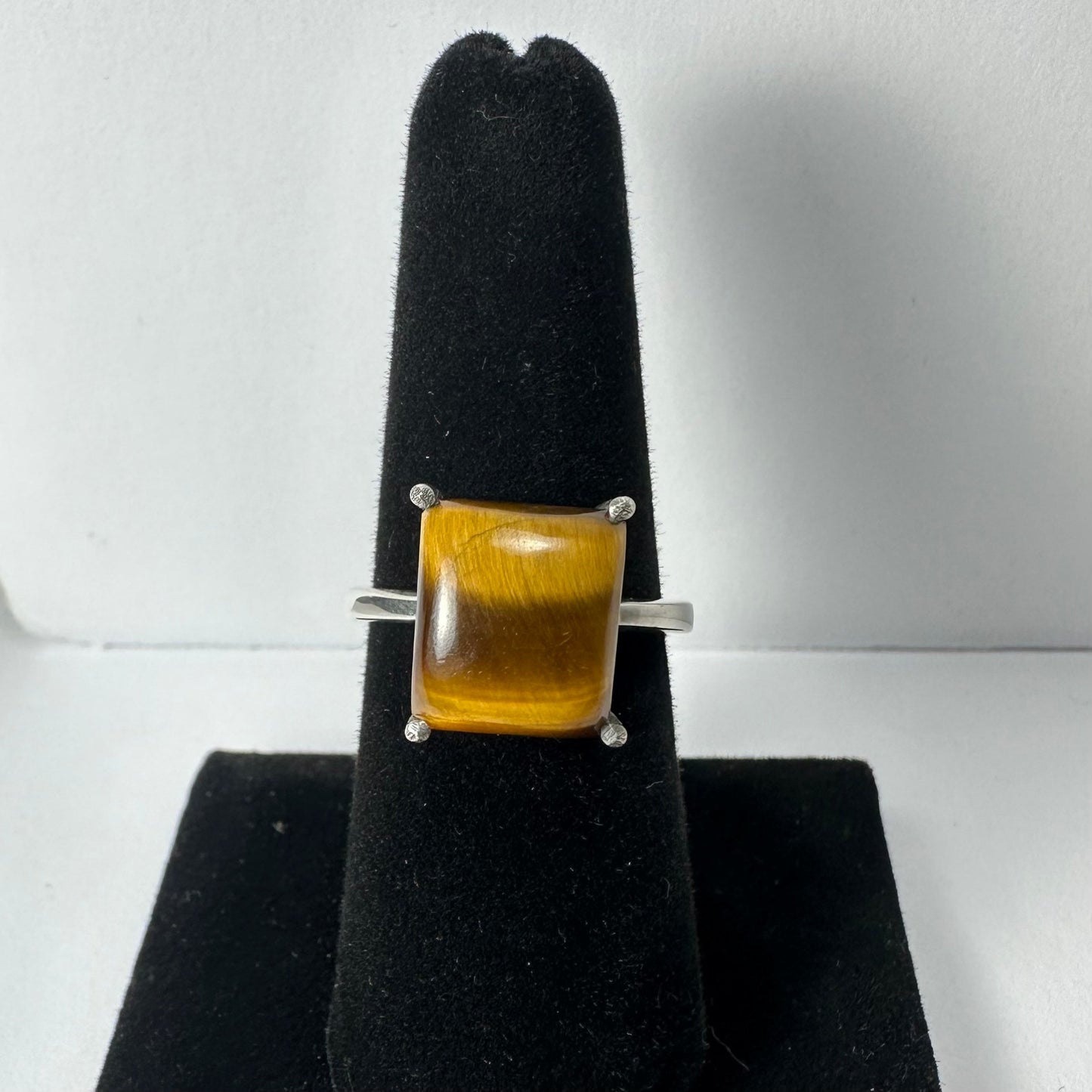 Tiger's Eye Ring - Size 7