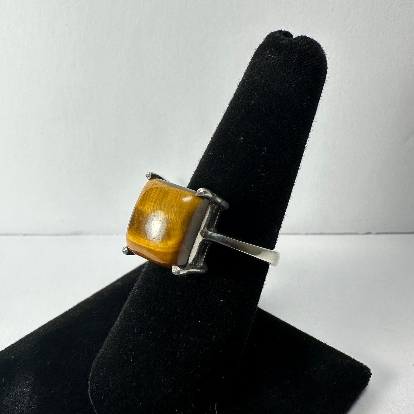 Tiger's Eye Ring - Size 7