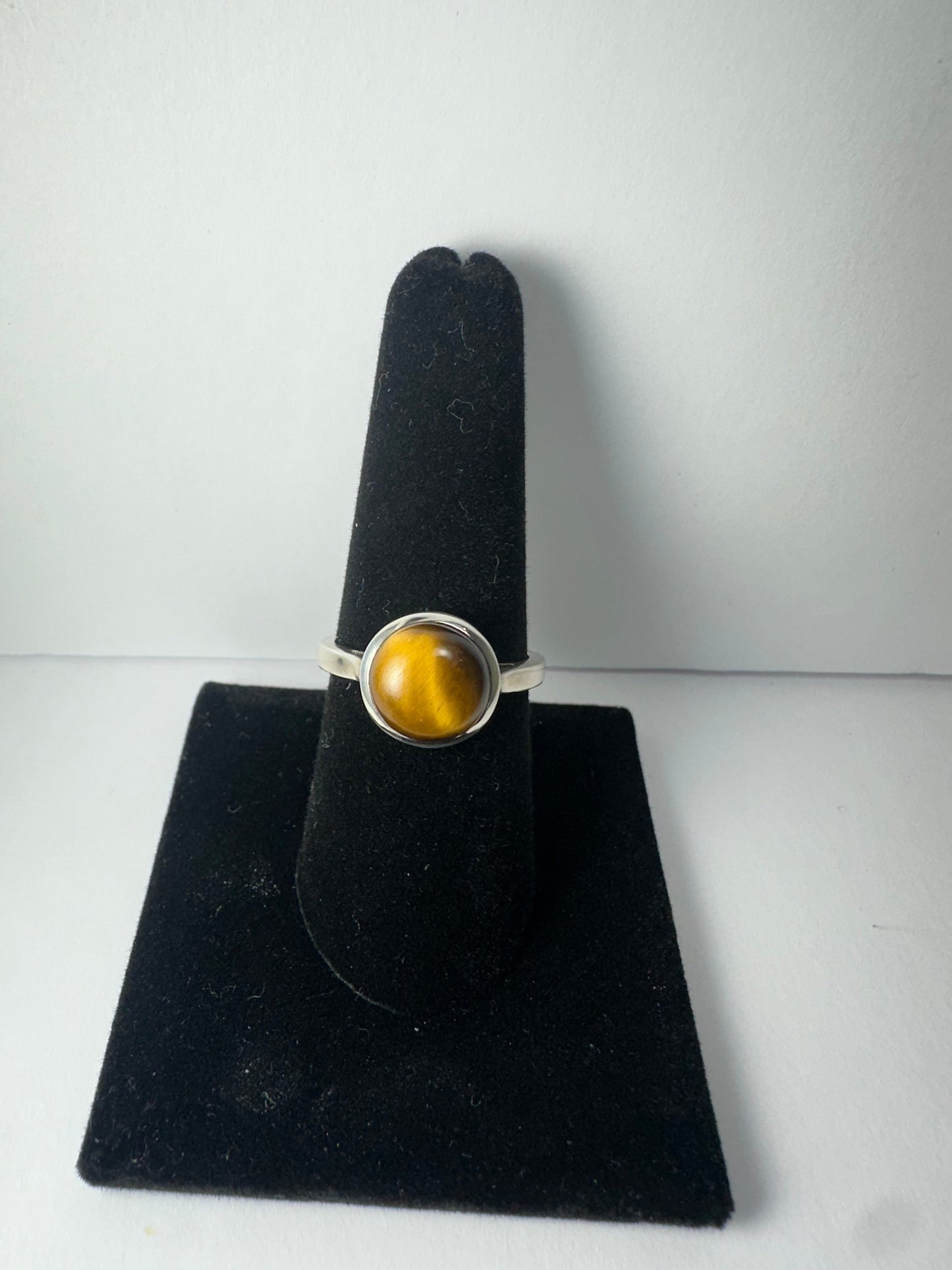 Tiger's Eye Ring - Size 8