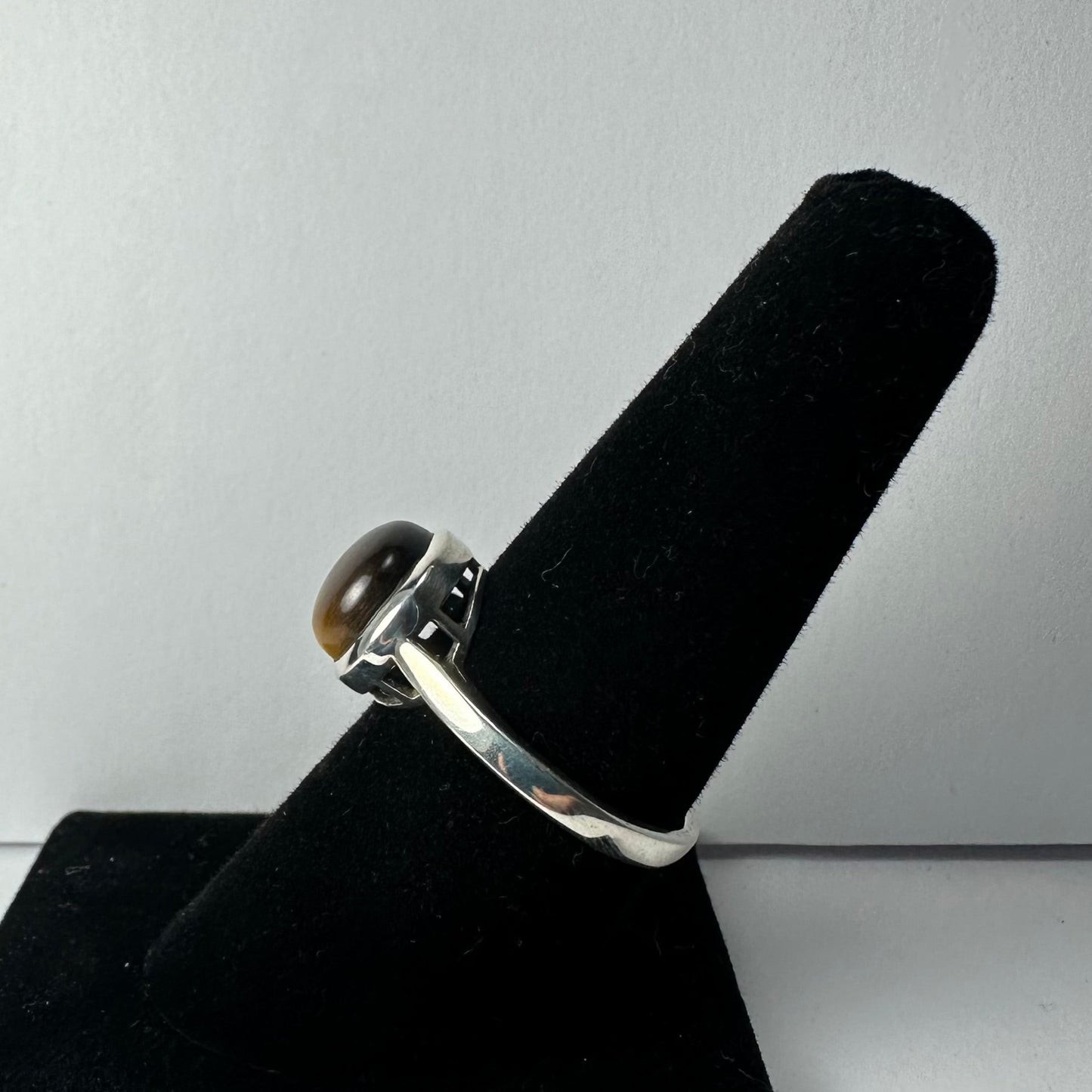 Tiger's Eye Ring - Size 8