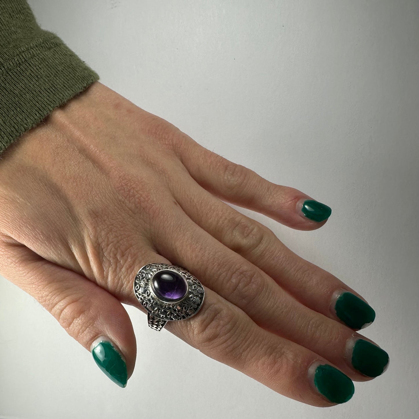 Amethyst Ring - Size 8